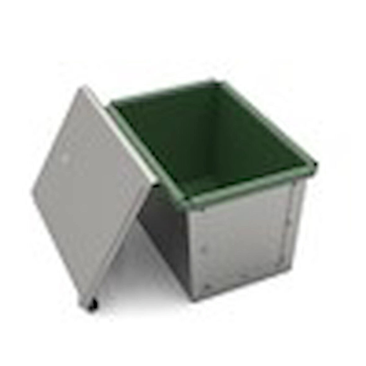 Ekmaş TKEK1110511 Teflon Kaplama Ekmek Kalıbı 11x10,5x11 cm