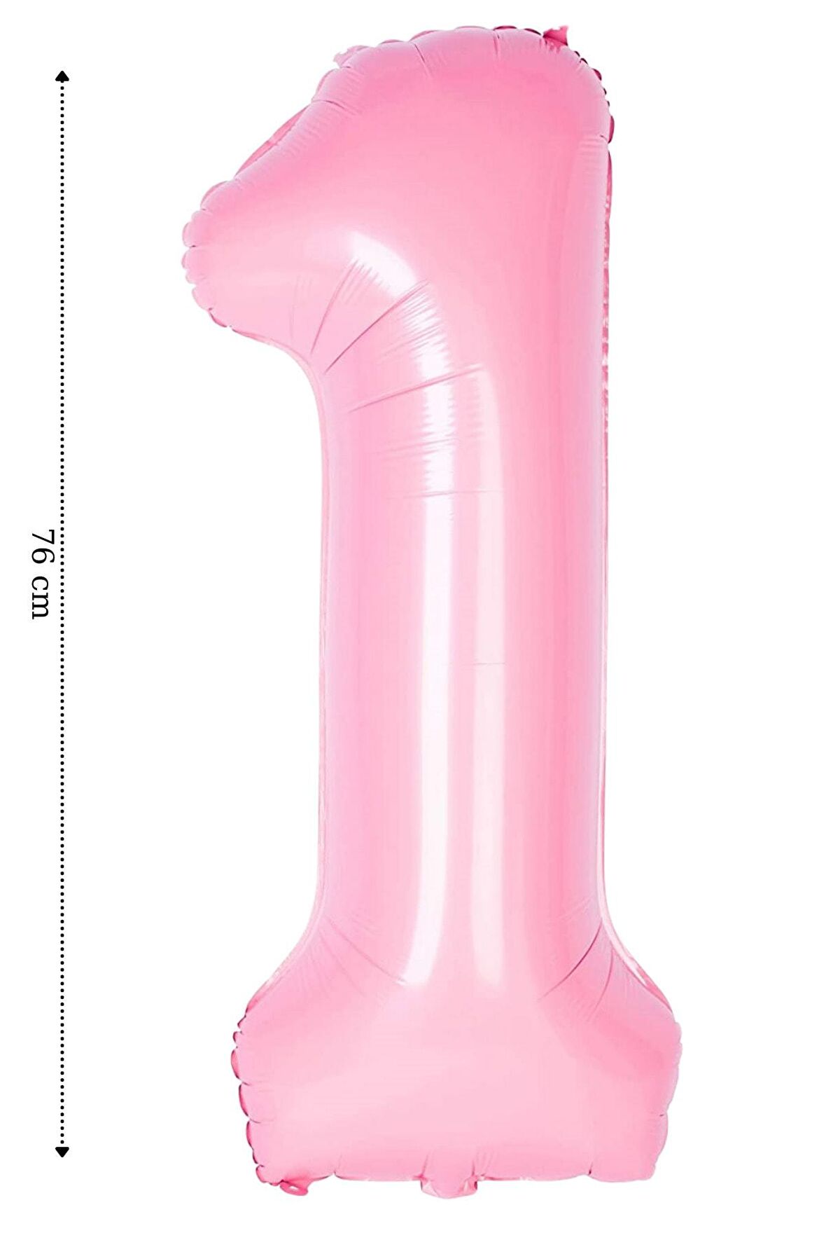 Folyo Balon 1 Rakamı Helyum Balon 76 cm
