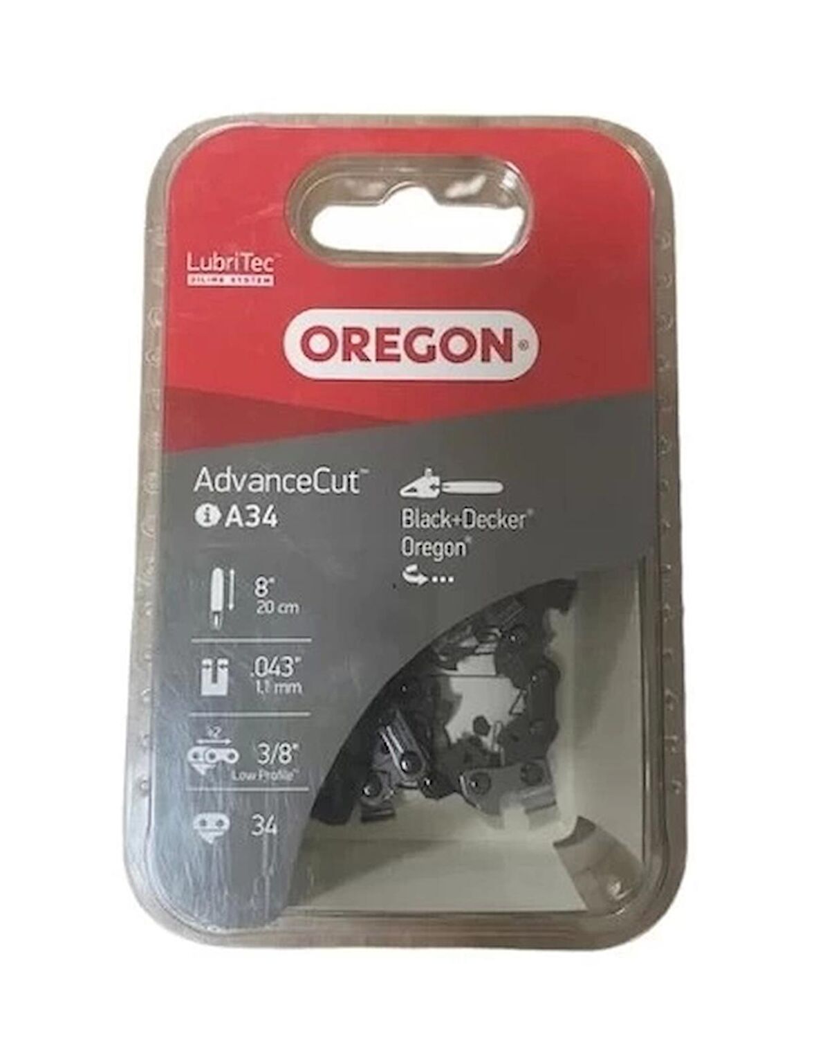 Oregon Testere Zinciri 91 Ayak 17 Diş Zincir Plastik Kutulu