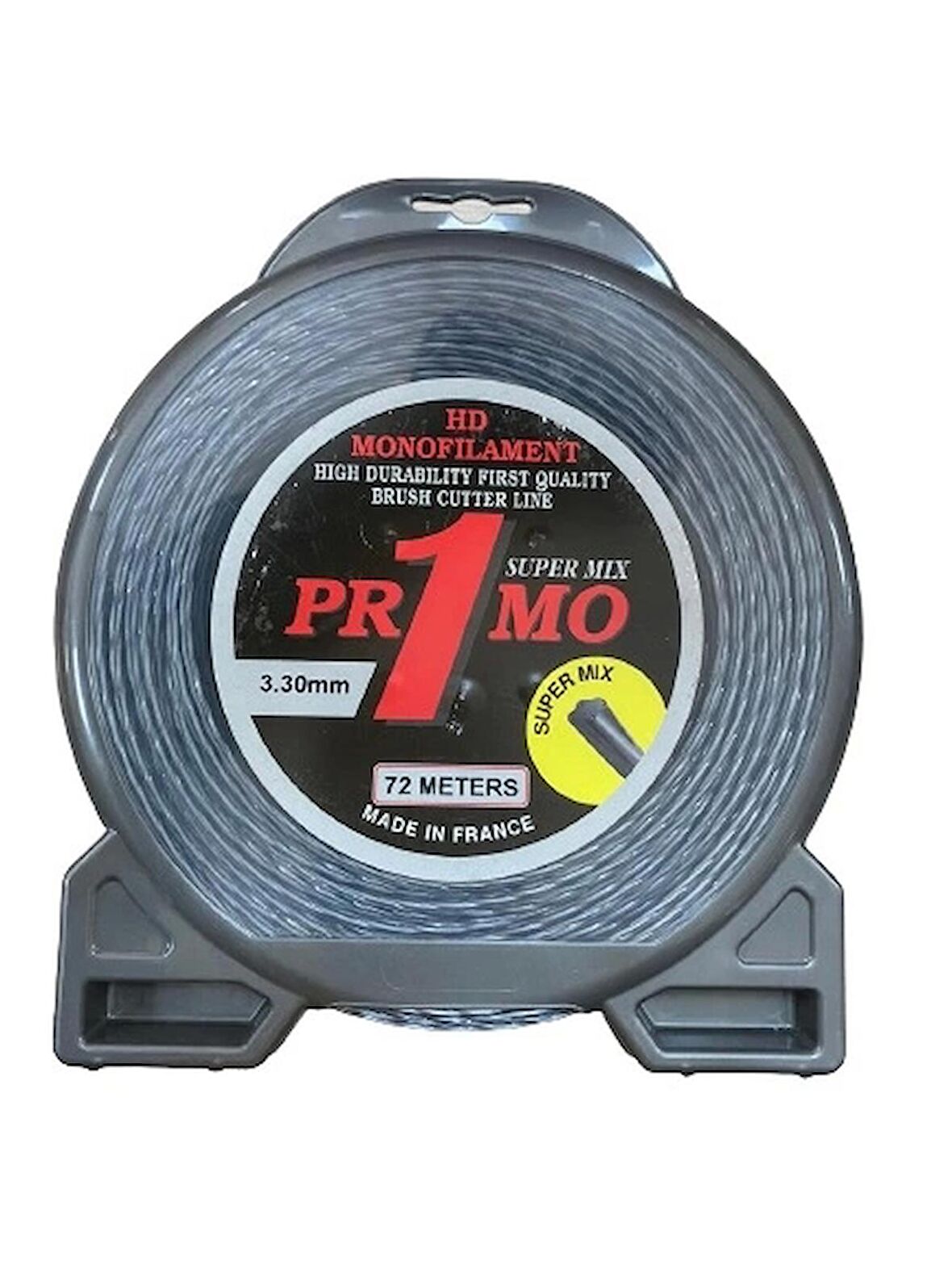 Primo Süpermix Burgulu Misina 72 metre 3.3mm Gri