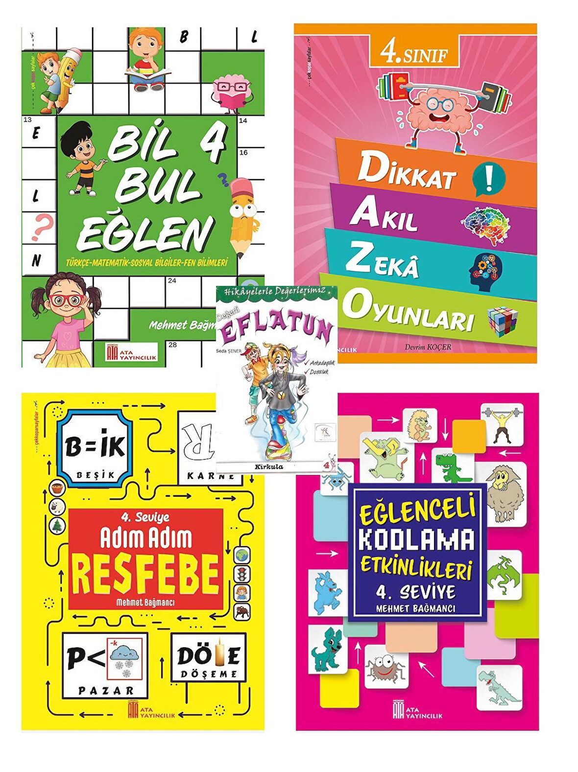 Ata 4.Sınıf Yaza Eğlenerek Öğreniyorum Tatil Seti