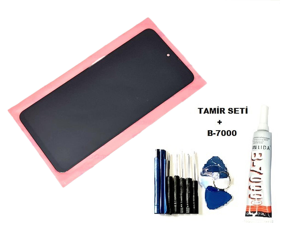 Tkgz Xiaomi Redmi NOTE 9 PRO Lcd Ekran Dokunmatik (B-7000+Tamir Seti)