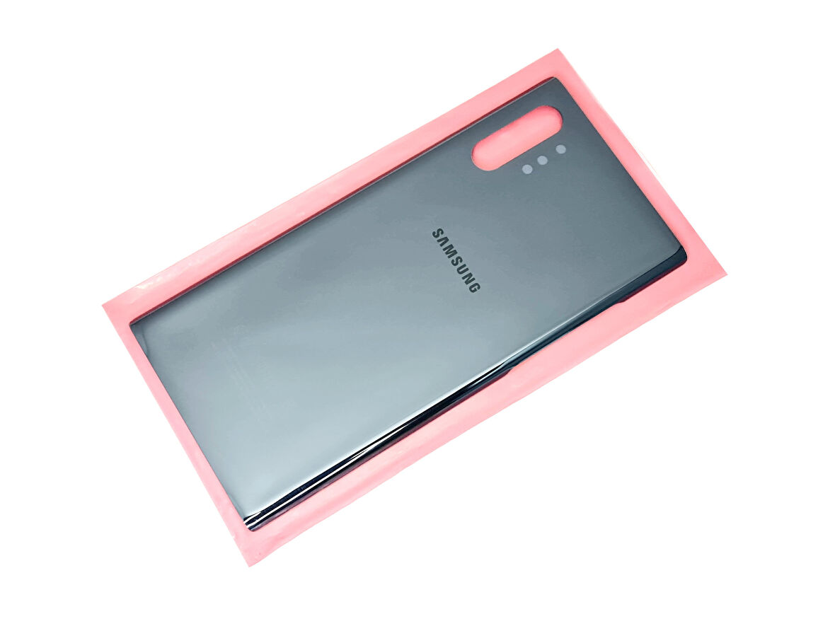 Tkgz Samsung Galaxy NOTE 10 PLUS Arka Kapak (CAM) SİYAH
