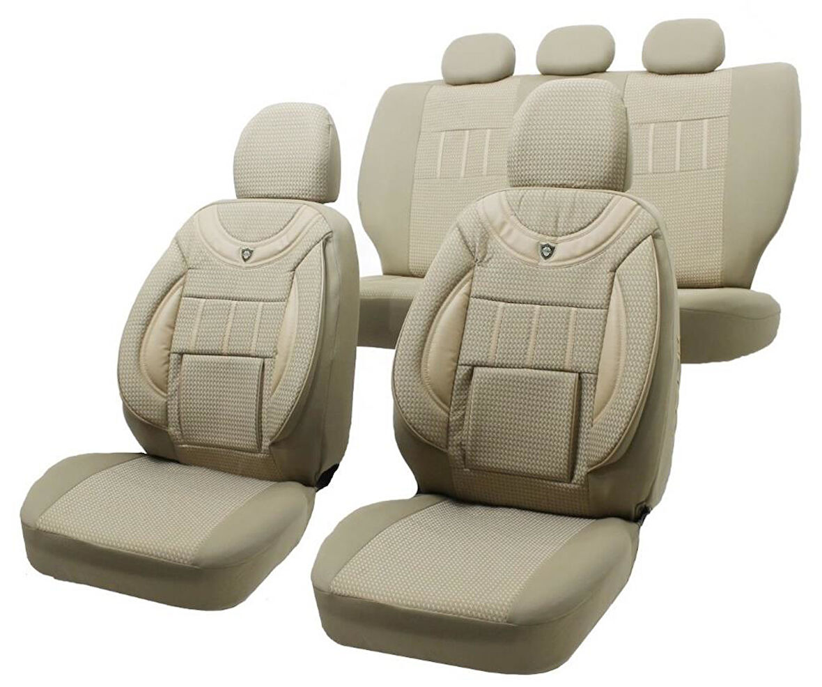 Hyundai Atos Uyumlu Jakarlı Oto Koltuk Kılıfı