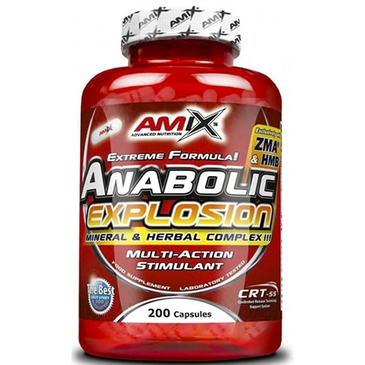 AMIX Anabolic Hmb Tribulus Explosion 200 Caps.