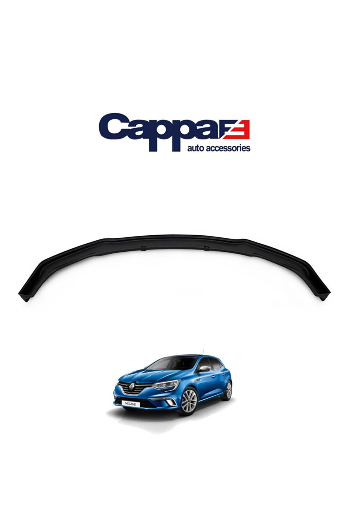 Renault Megane 4 Ön Tampon Lip Eki Karlık (Abs) 2016 Ve Sonrası