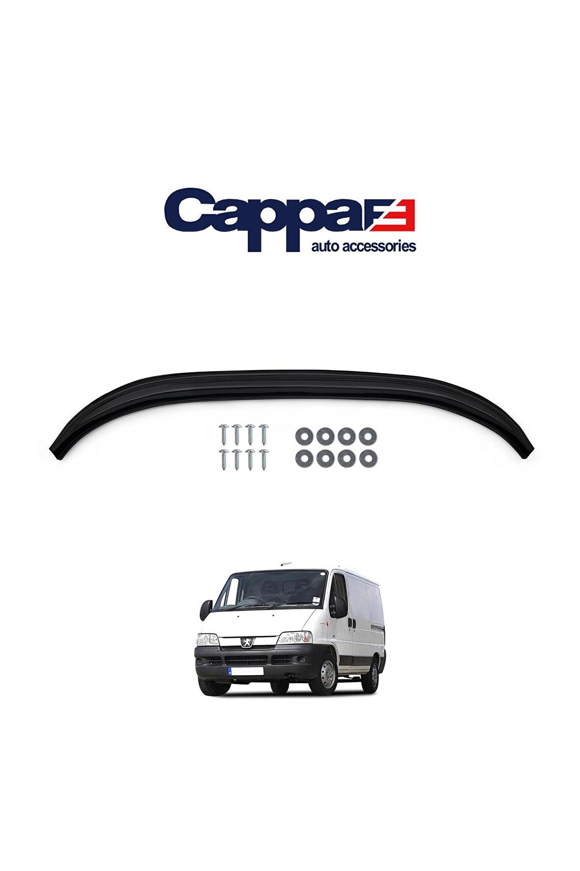 Peugeot Boxer Ön Tampon Lip Eki Karlık (Abs) Piano Black 1994 - 2006