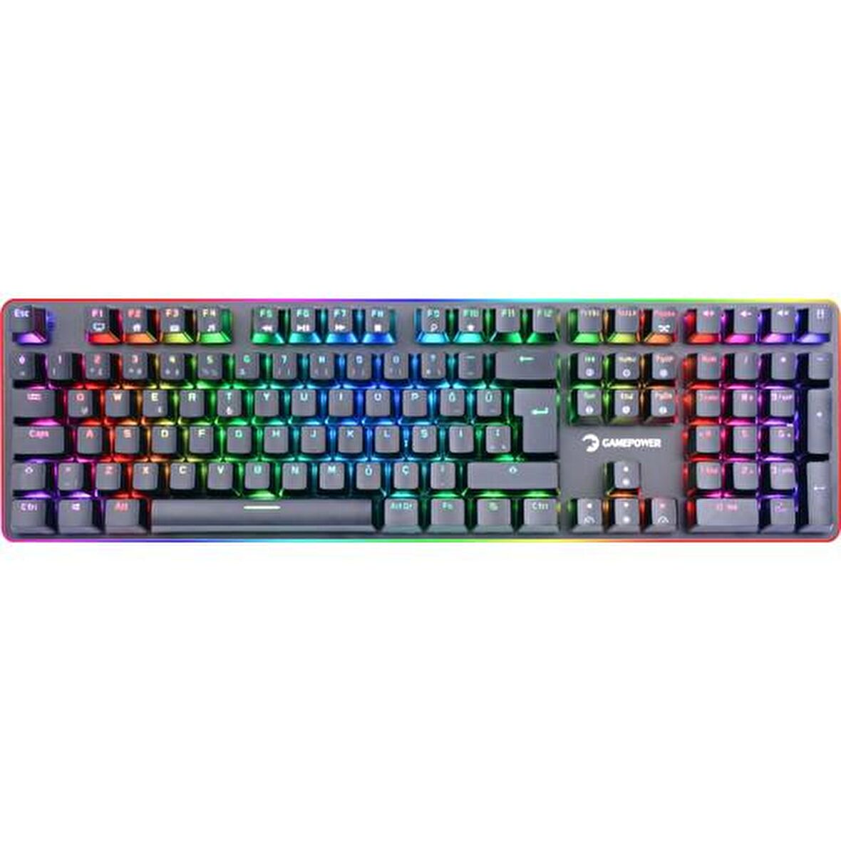 Gamepower Saber Rgb Mekanik TR Klavye Mavi Switch