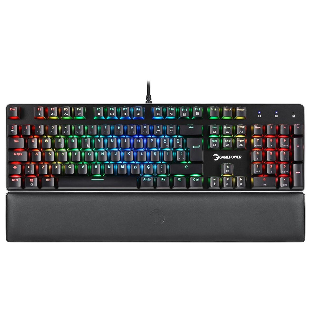 GAMEPOWER OGRE RGB MEKANIK TR KLAVYE KIRMIZI SWITCH