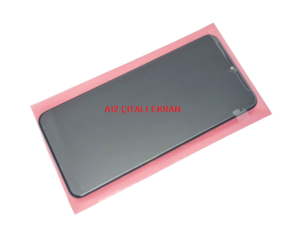 Samsung Galaxy A12 (SM-A125F) Lcd Ekran Dokunmatik Orijinal (Full ÇITALI)