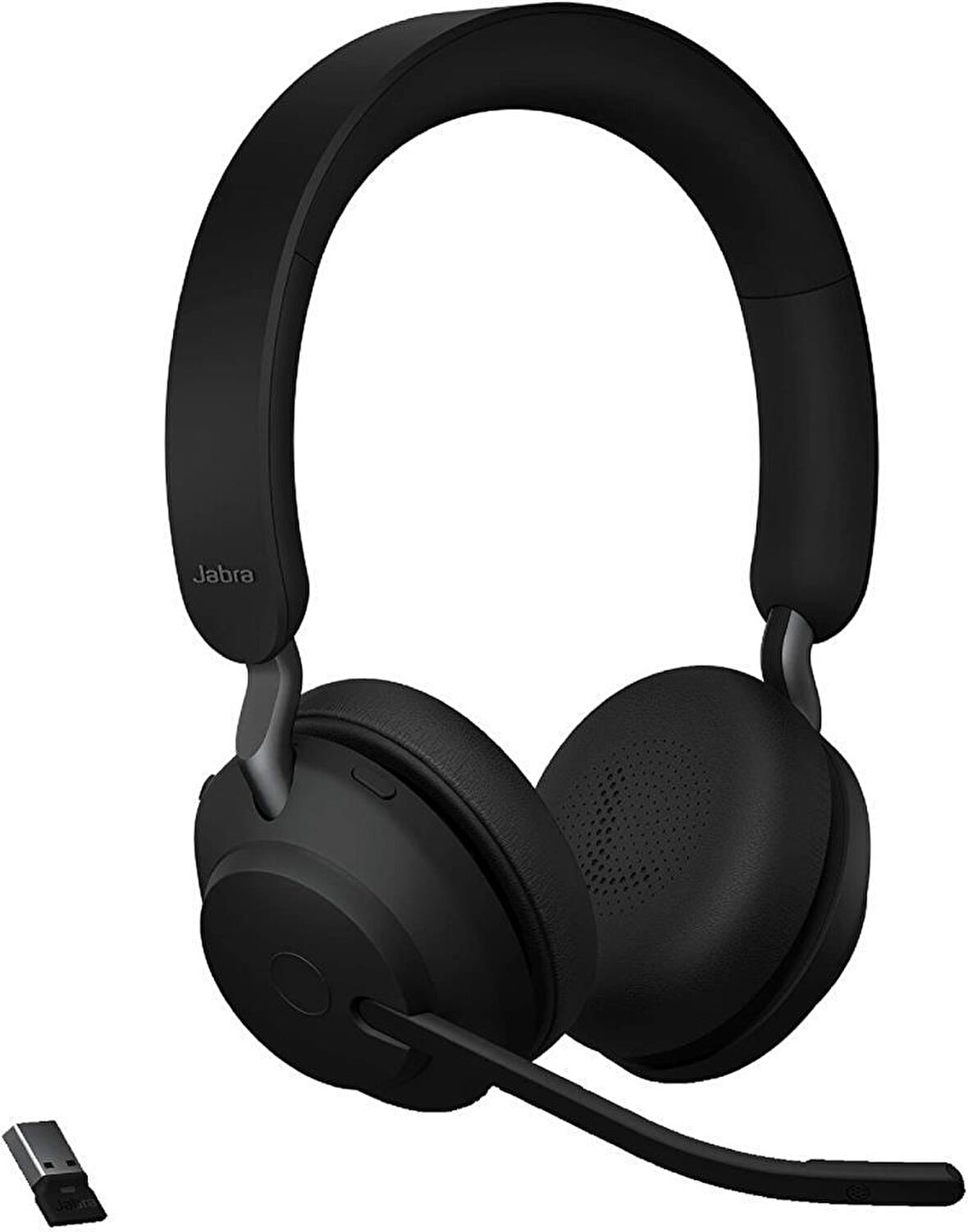 Jabra Evolve2 65 UC Kablosuz Kulaklık, Link380a, Stereo