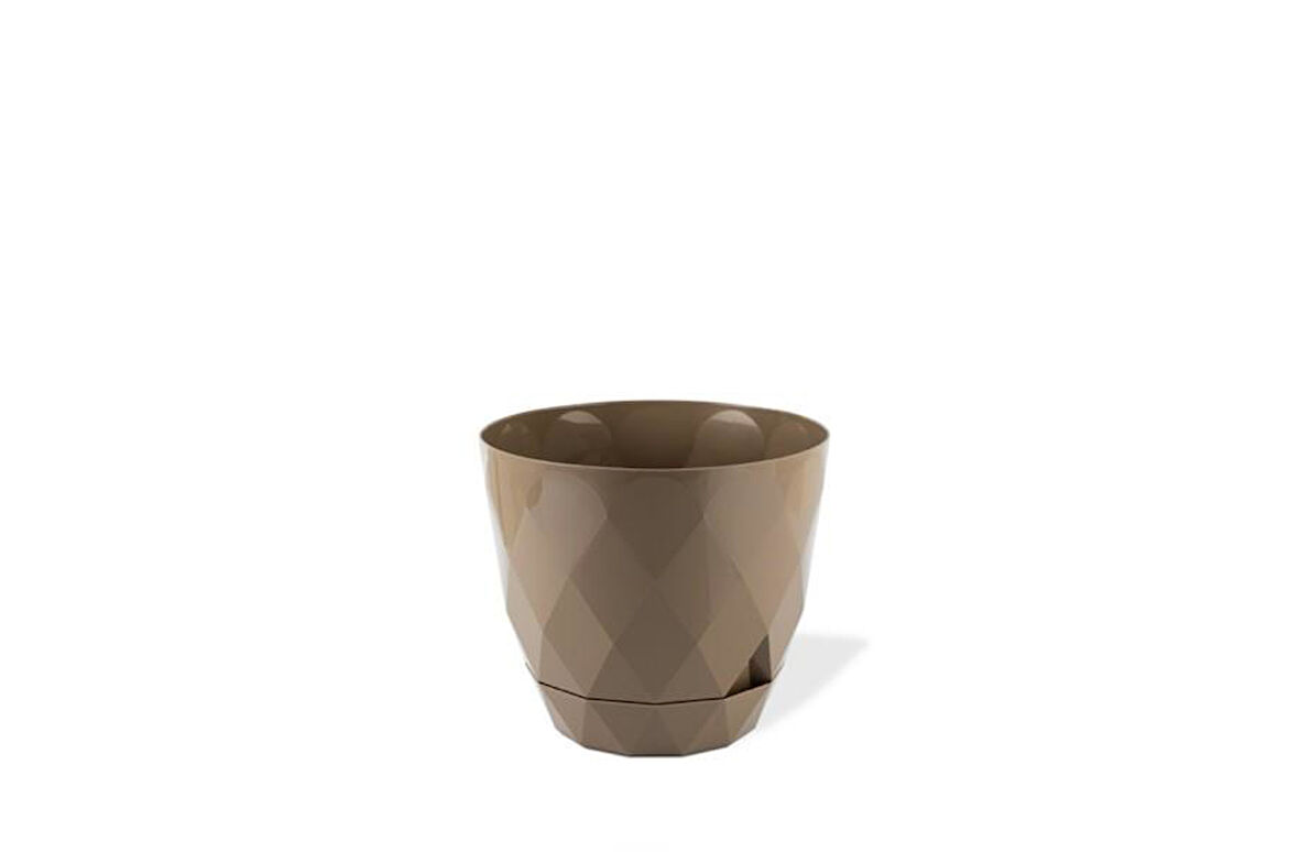 Omnipazar KRS-450 Yakamoz Tabaklı Plastik Saksı Takımı 0.3 Litre No 0