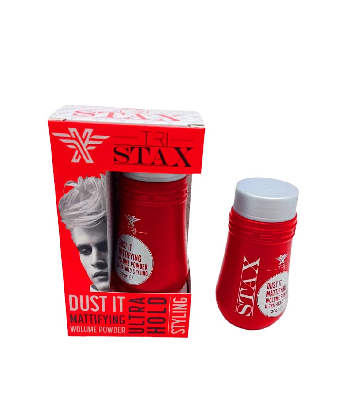 STAX WAX ULTRA HOLD PUDRA KIRMIZI KUTU SAÇ ŞEKİLLENDİRİCİ 20GR (4490)