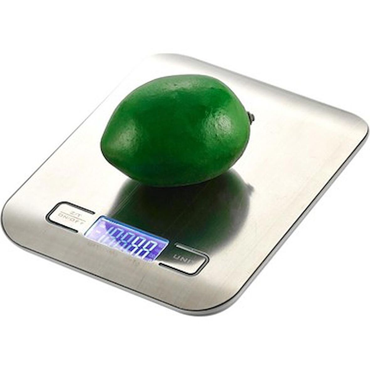 DİJİTAL PLATİN YUVARLAK MUTFAK TERAZİSİ 5KG. TF-1002 (4490)