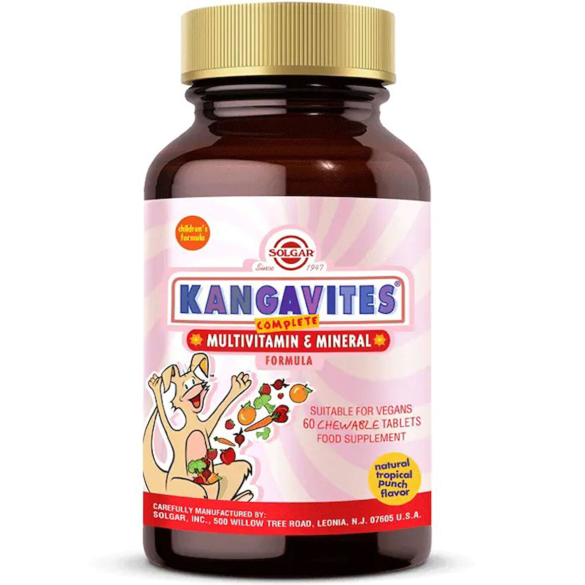 Solgar Kangavites Multivitamin & Mineral 60 Tablet