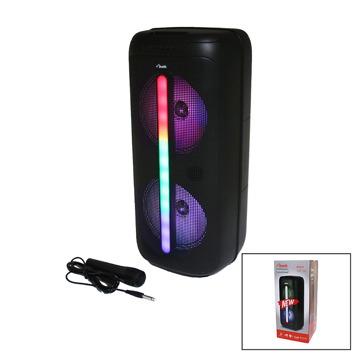 SD/USB/FM GİRİŞLİ ŞARJLI BLUETOOTH SPEAKER 4000W DU-SP110 (4490)