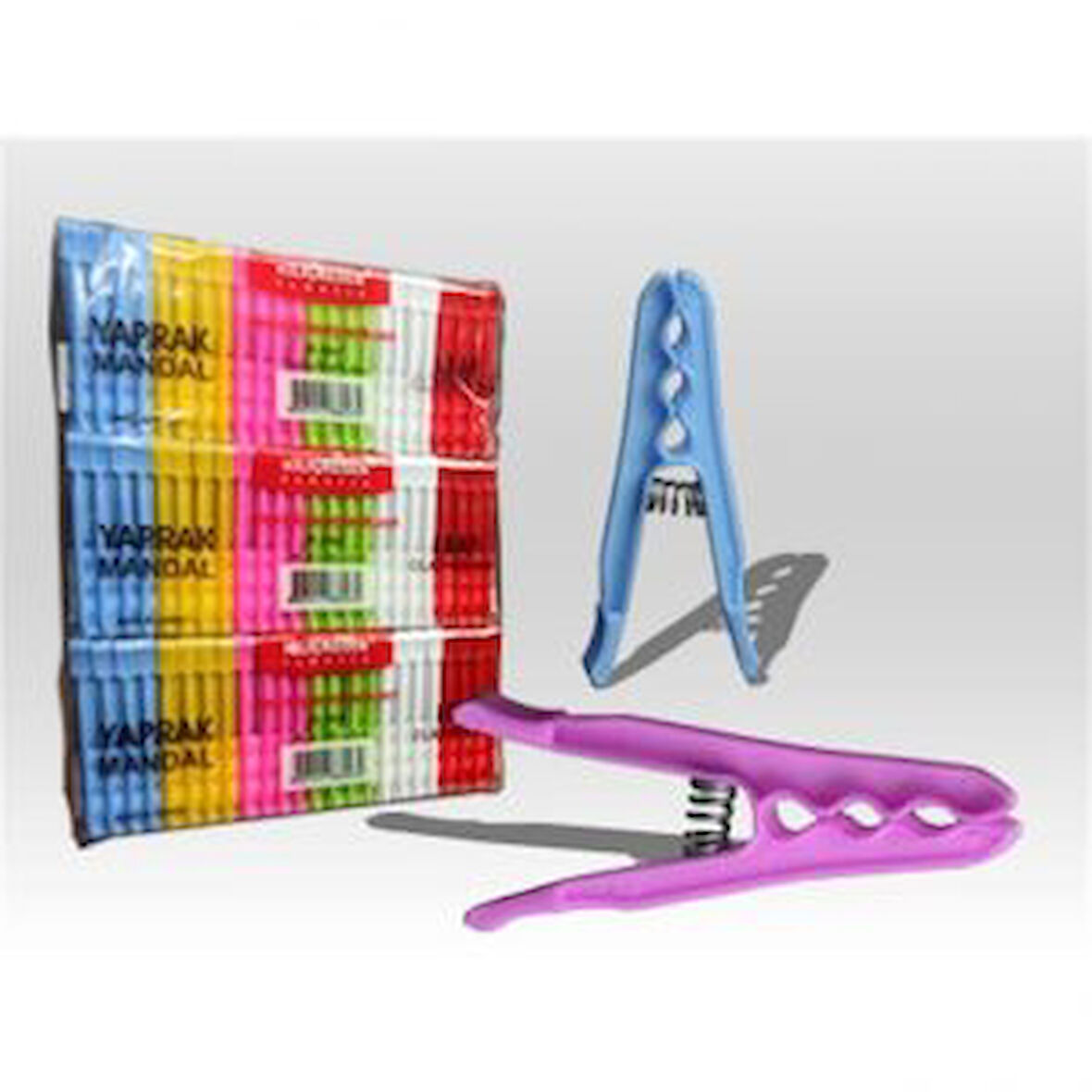 PLASTİK ORKİDE MANDAL 144 PARÇA (4490)