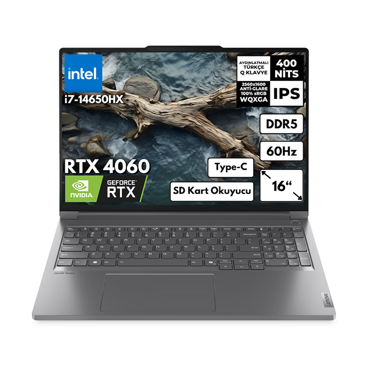 Lenovo ThinkBook 16P G5 i7-14650HX 32-GBDDR5 1 TBSSD RTX4060 (8GB) 16" WQXGA Windows 11 Pro Notebook 21N50018TRHMF23