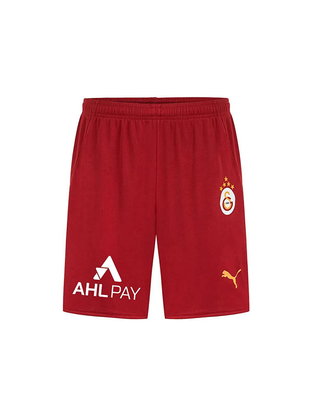 Galatasaray Orijinal Lisanslı 24/2025 A Takım 5 Yıldızlı Kırmızı Şort