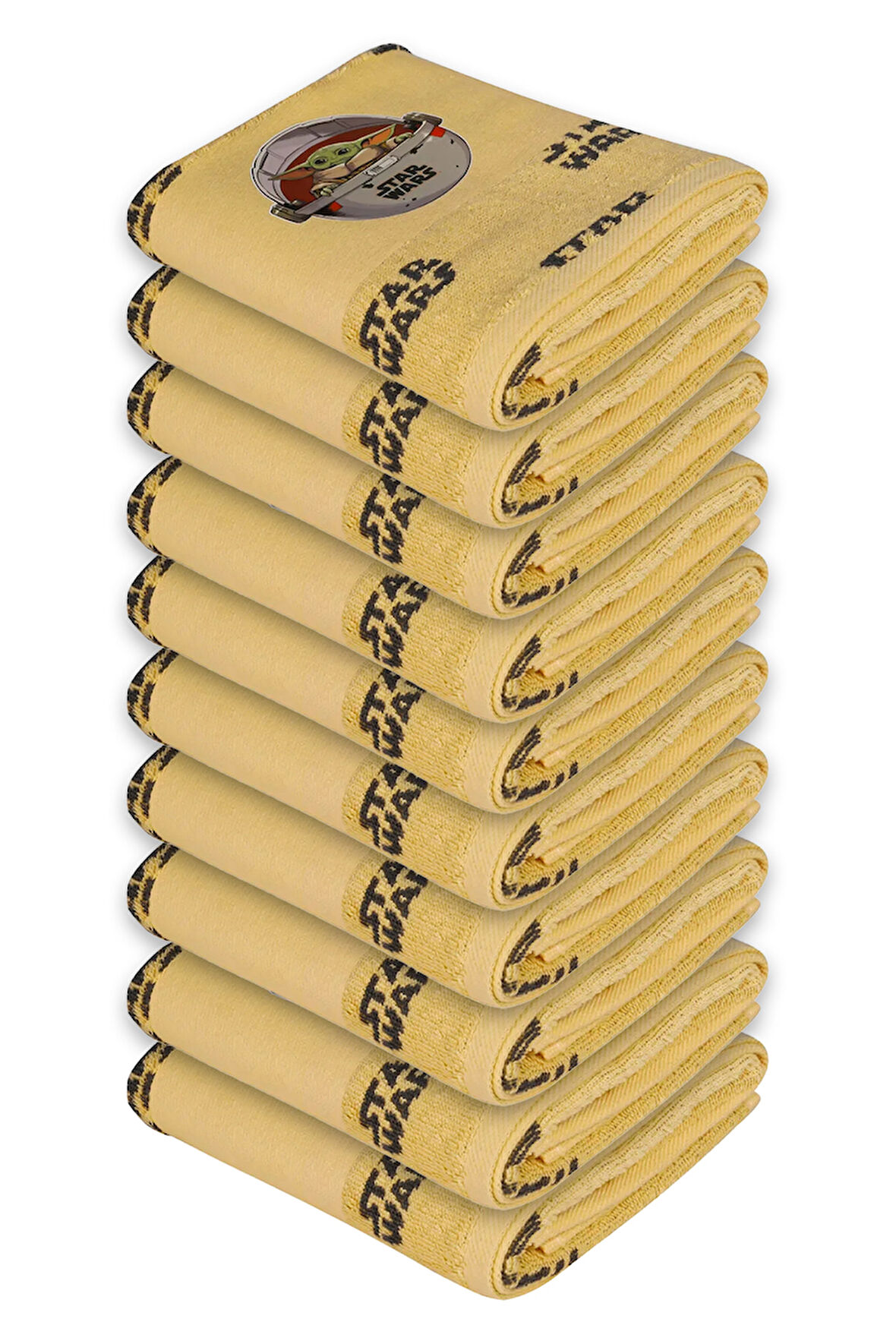 Özdilek Starwars Mandalorian 50x80 Cm El-Yüz Havlusu 10'lu