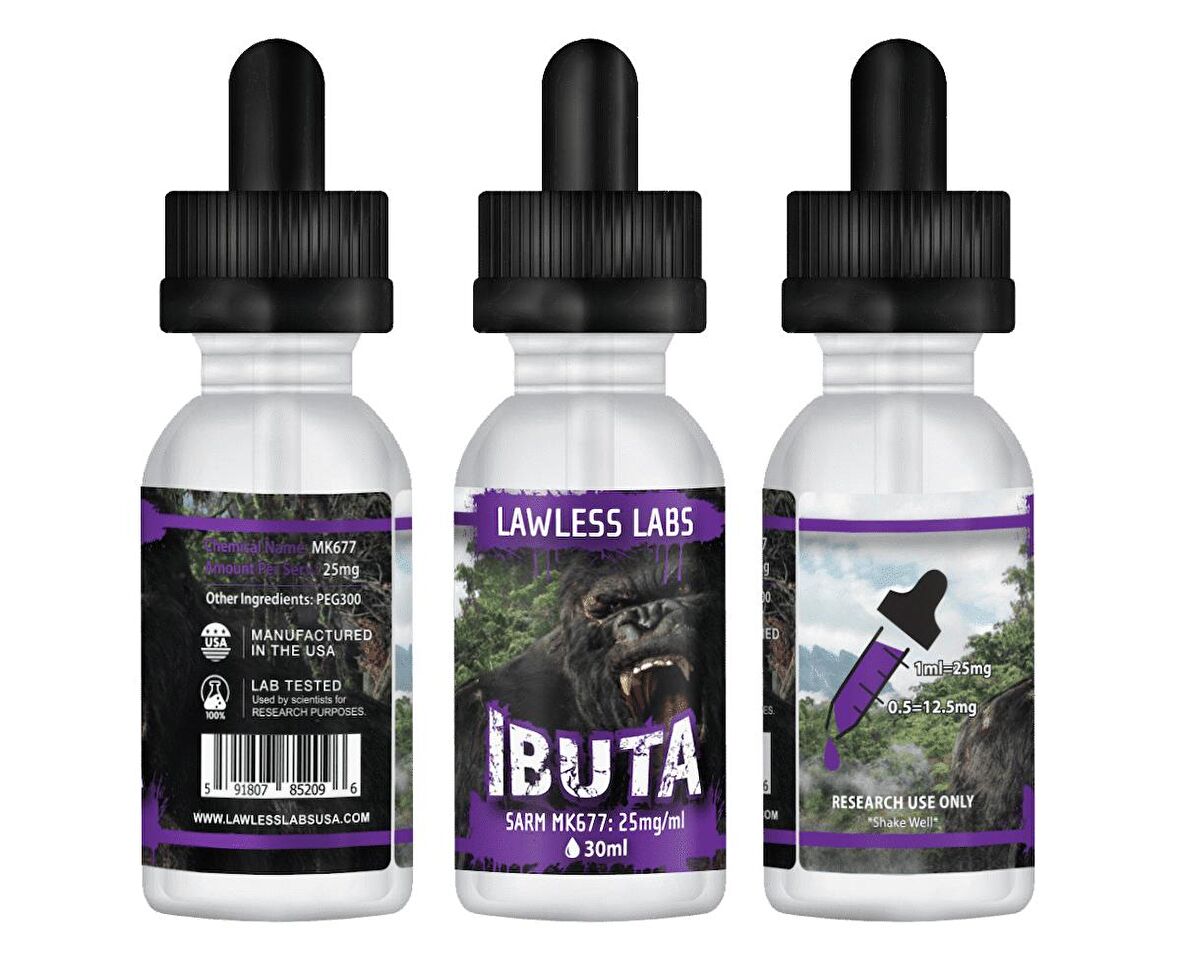 LAWLESS LABS SARMS IBUTA - MK677 30 ML