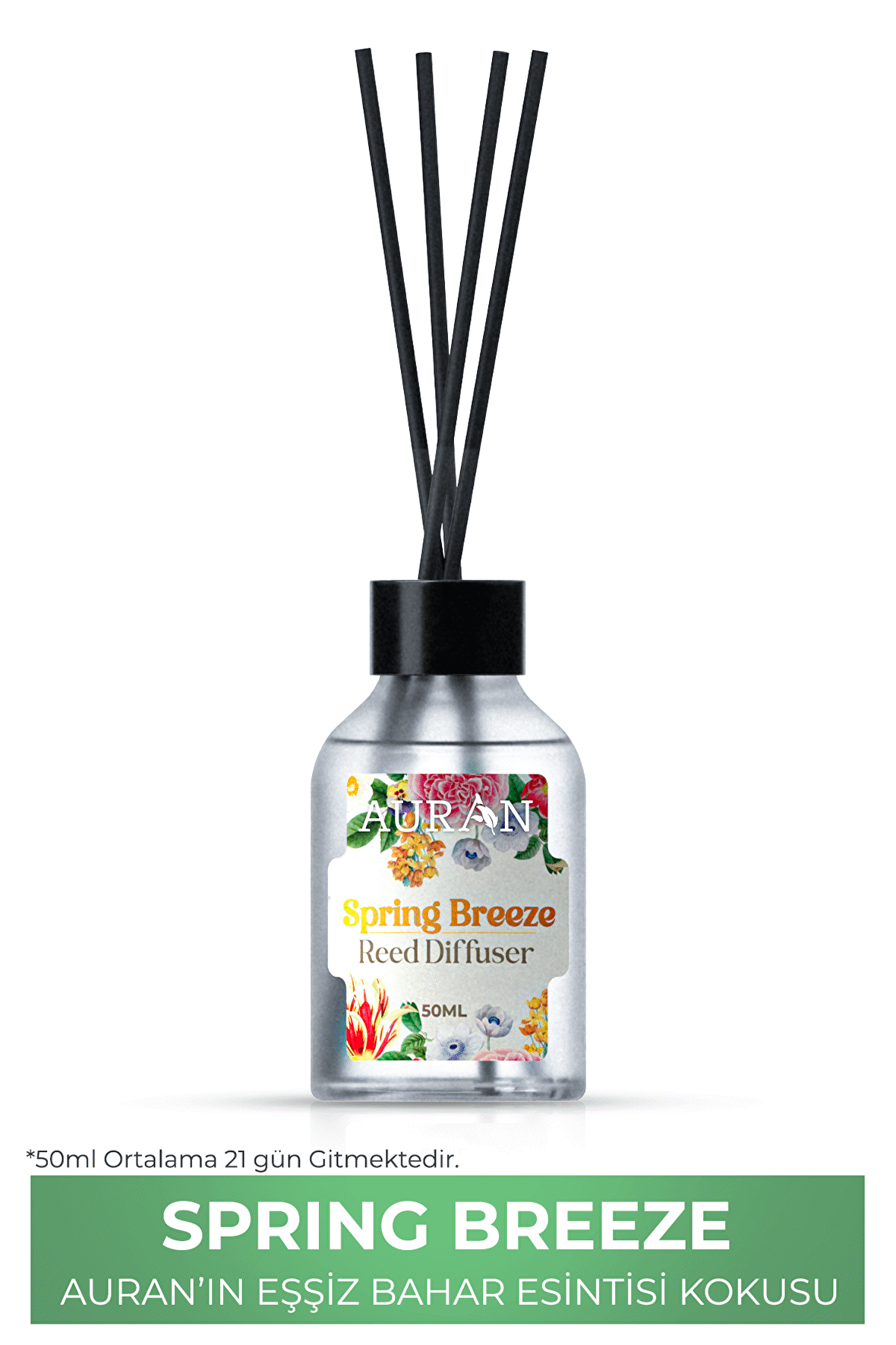 Bahar Esintisi Çubuklu Oda Kokusu Esansiyel Uçucu Yağ Spring Breeze 50ml