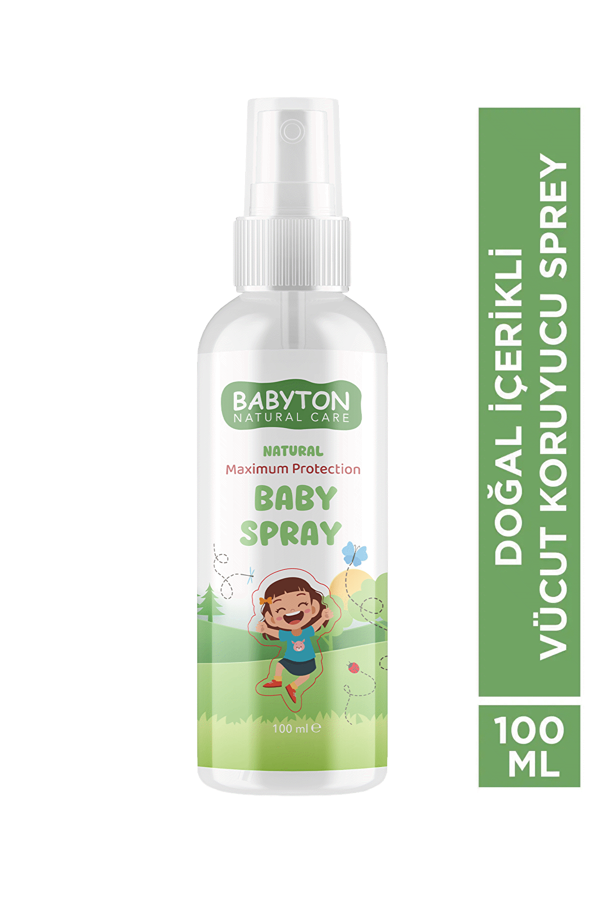Babyton Doğal Vücut Koruyucu Sprey 100 ml