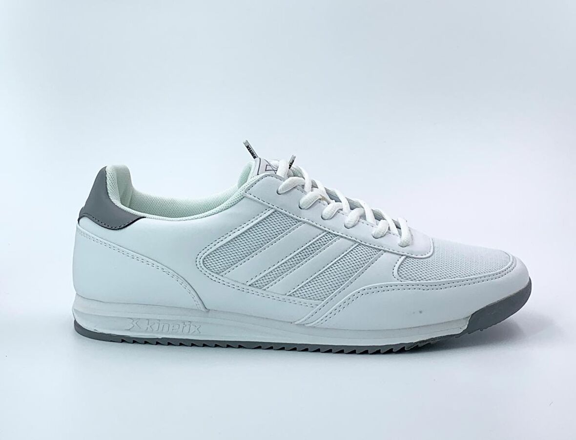 Kinetix Tramor Mesh Siyah Erkek Sneaker Ayakkabı BEYAZ