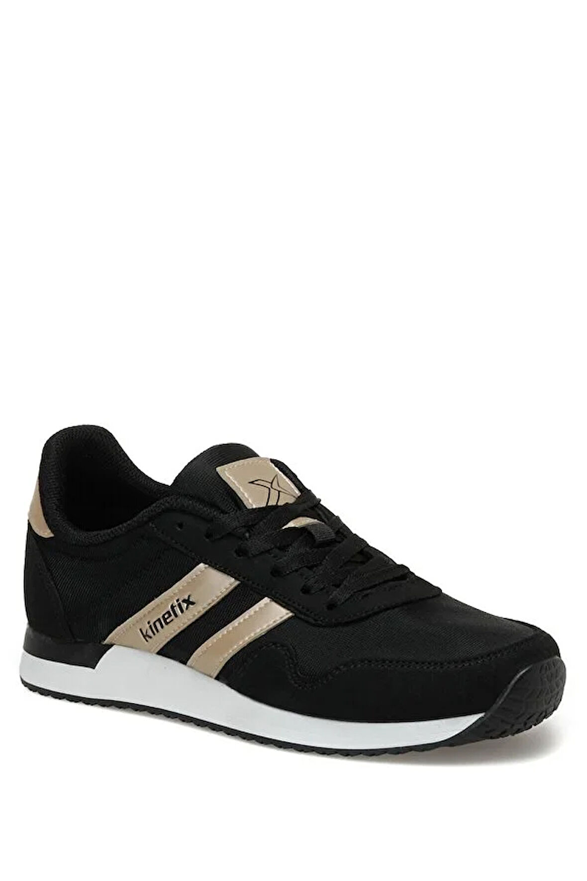 Kinetix Pıero Tx W 2FX Kadın Sneaker Ayakkabı SİYAH ALTIN