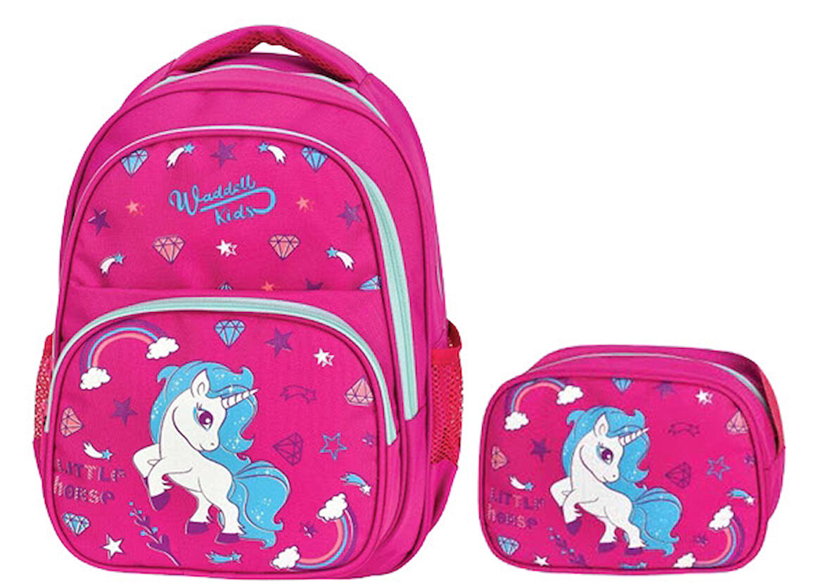 Waddell Little Horse Ilkokul Çantası 3003 FUŞYA
