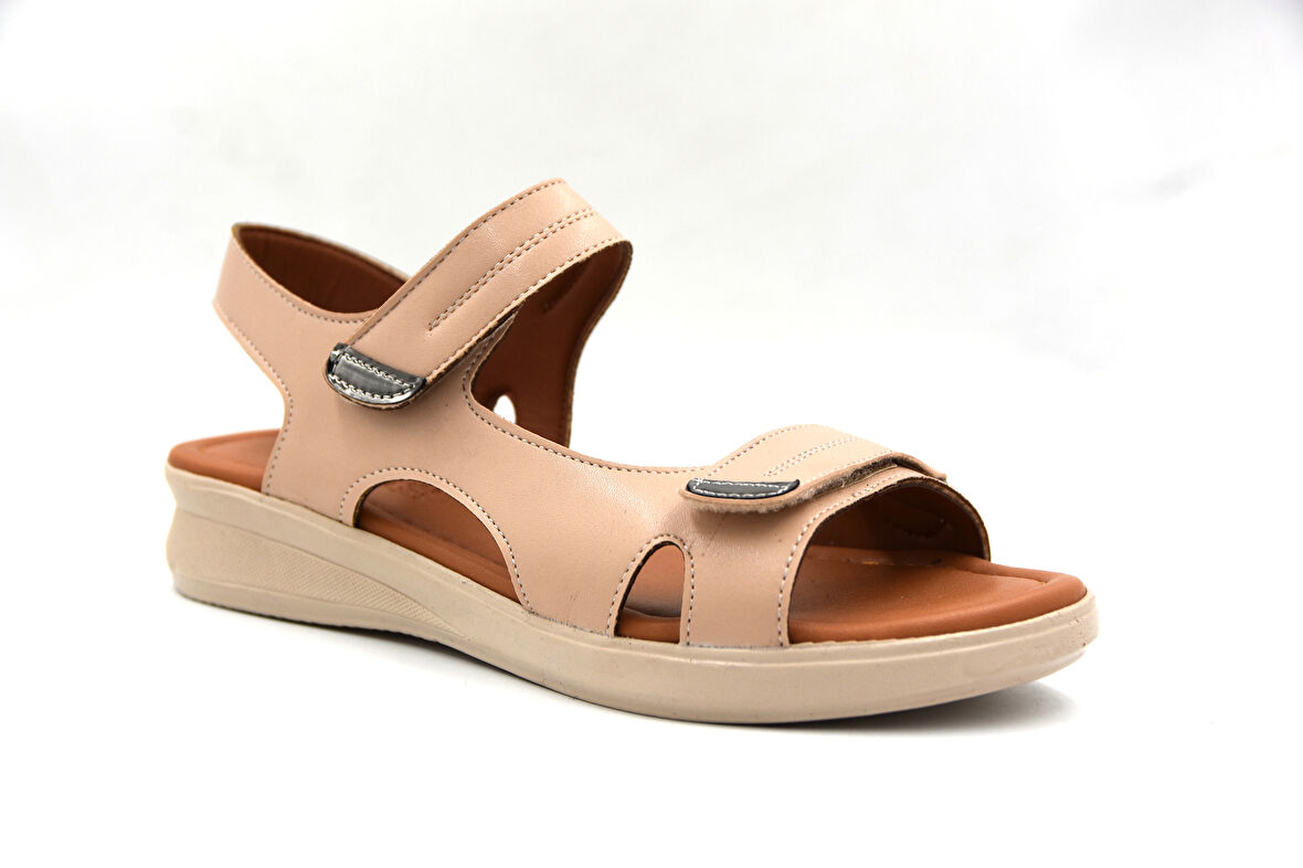 Prego (Mavişim) Poli Hafif Taban Cırtlı Kadın Sandalet TEN