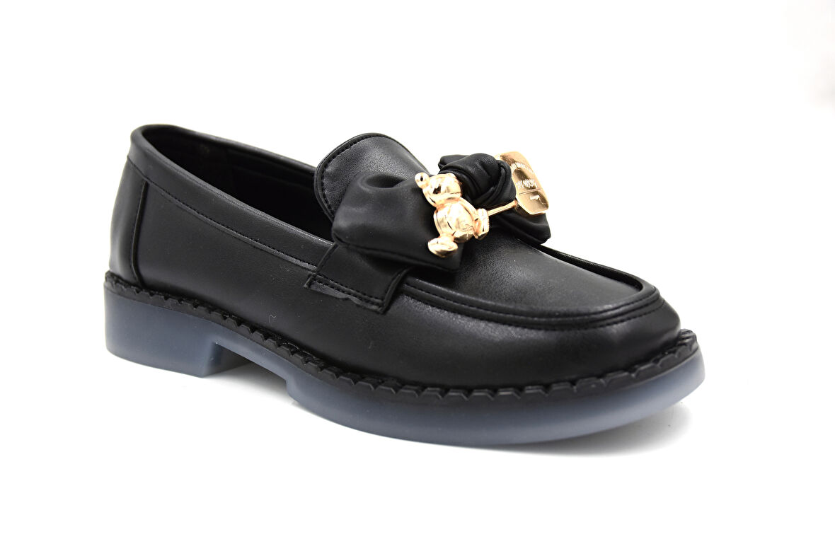 Park Moda Termo Kaymaz Taban Günlük Loafer Kadın Ayakkabı SİYAH