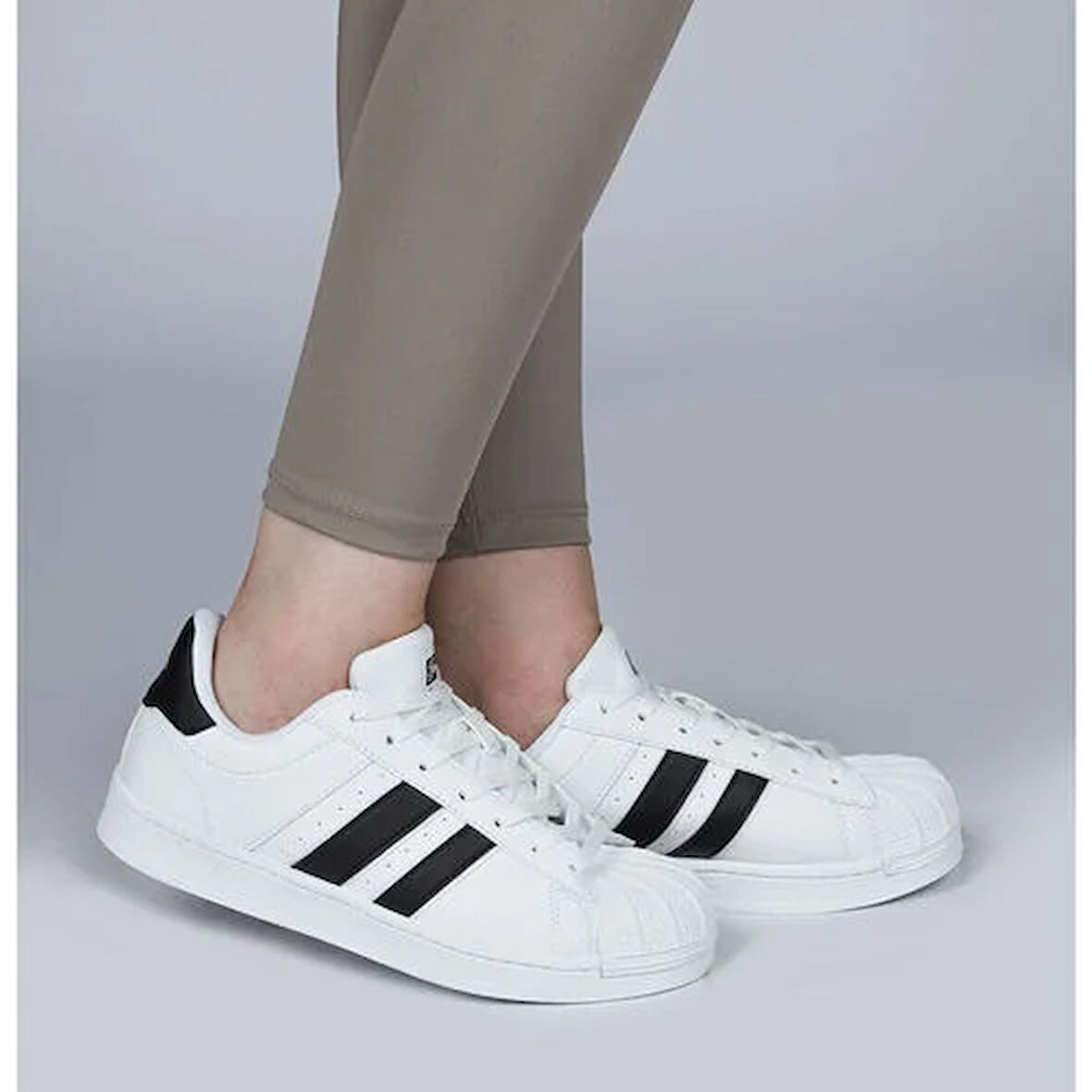 Jump 28787  Bağcıklı Dikişli Uniseks Sneaker Günlük Spor Ayakkabı BEYAZ