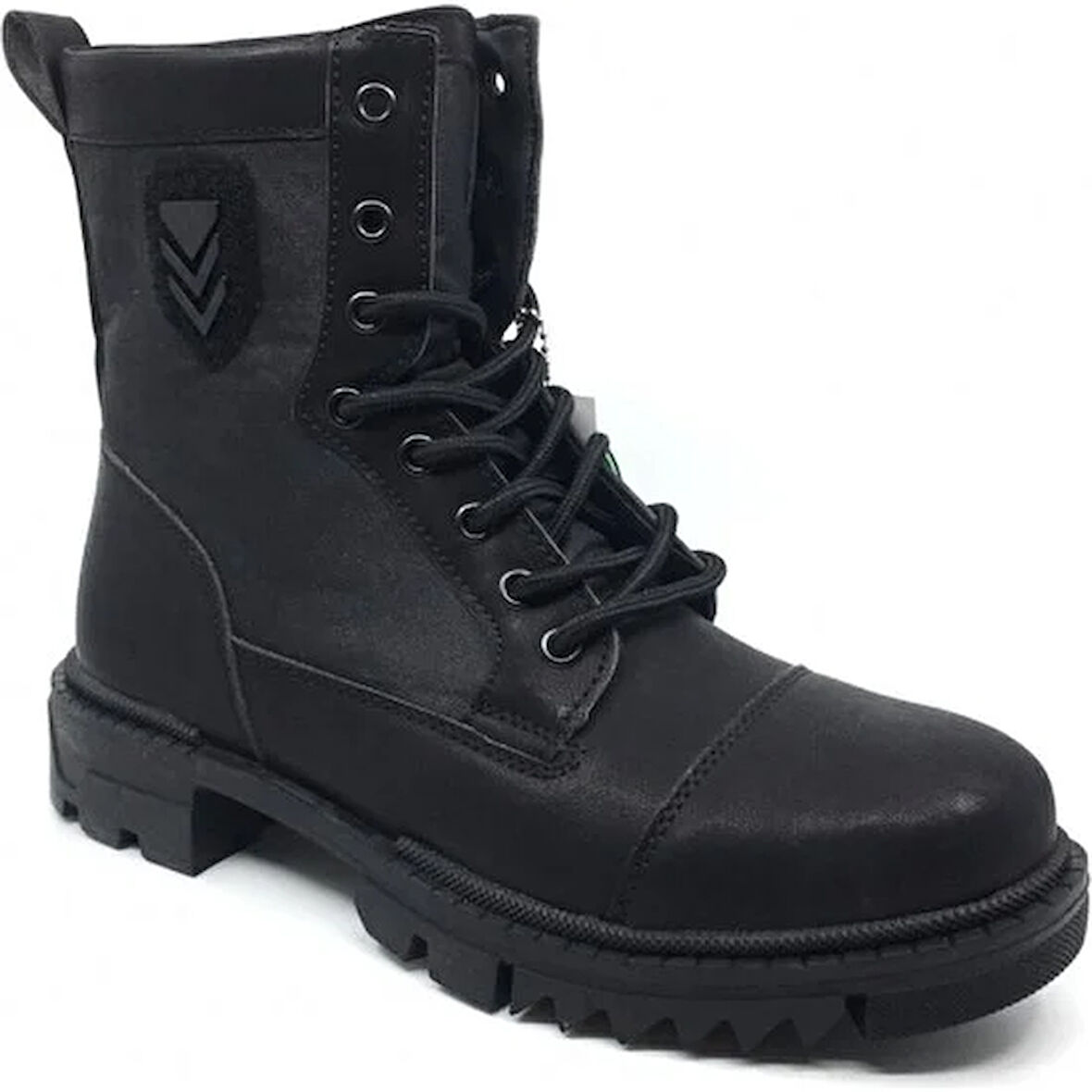 Forza Günlük Kışlık Fermuarlı Uniseks Postal Bot Ayakkabı SİYAH