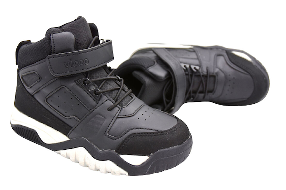 Vicco Mars Phlon Hafif Taban Ortapedi Cırtlı Cocuk Bot SİYAH