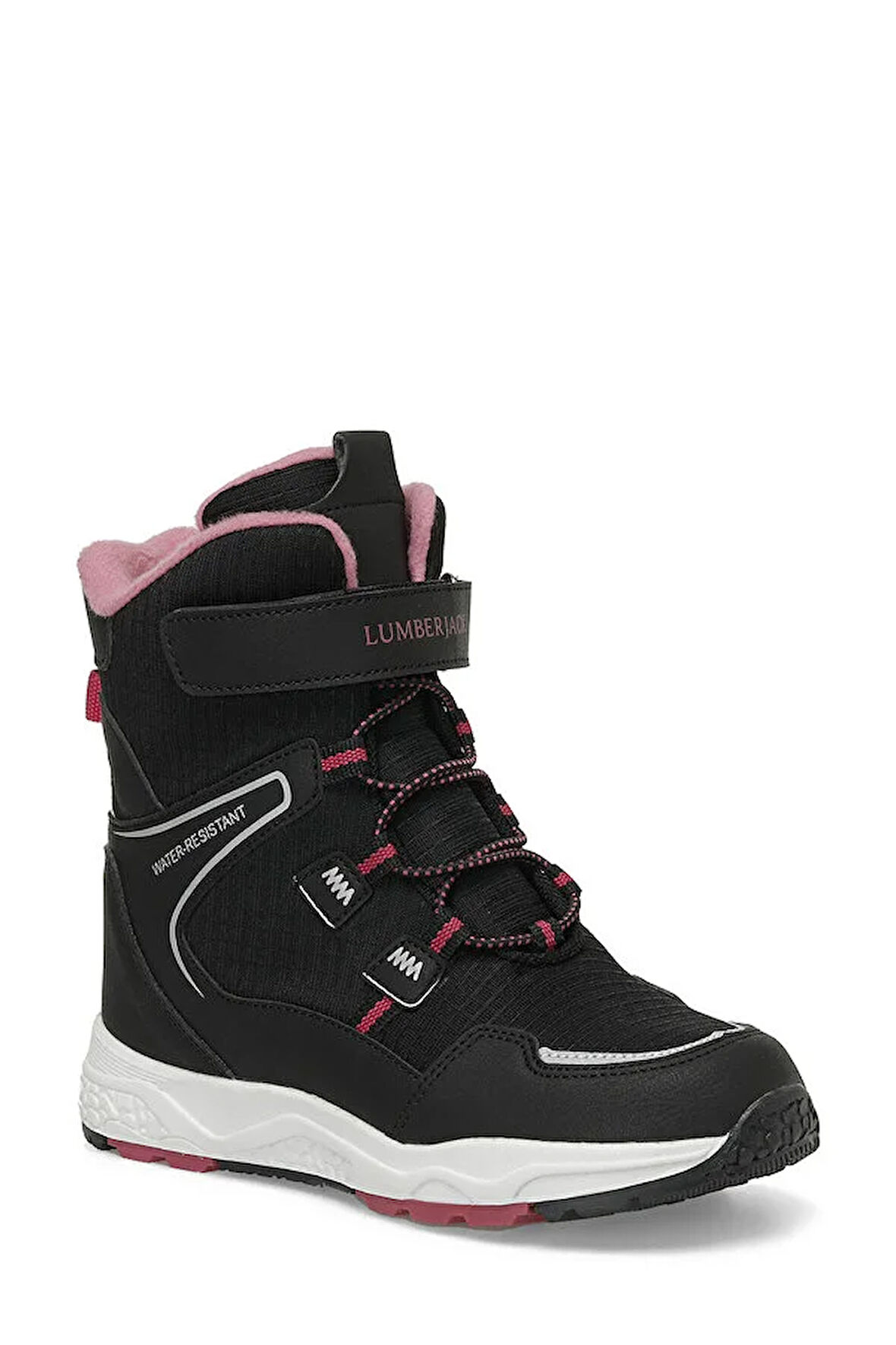 Lumberjack KOKE 3PR Cırtlı Kız Çocuk Outdoor Bot SİYAH PEMBE