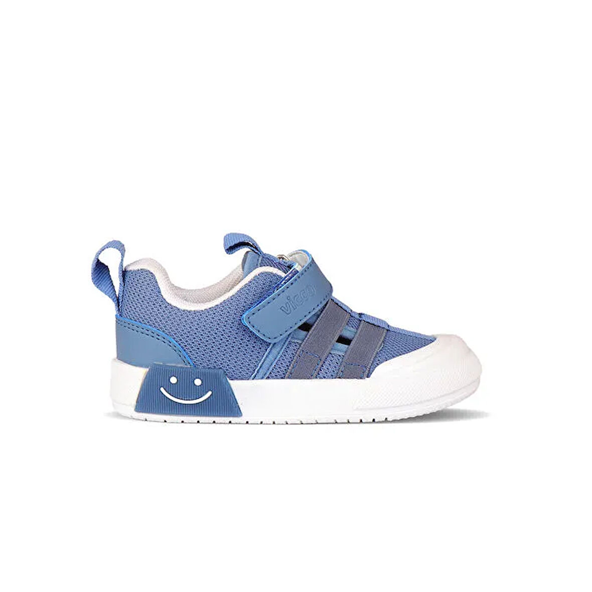 Vicco Momo 346.B24Y.145 Cırtlı Termo Kaymaz Taban Işıklı Çocuk Spor Ayakkabı MAVİ