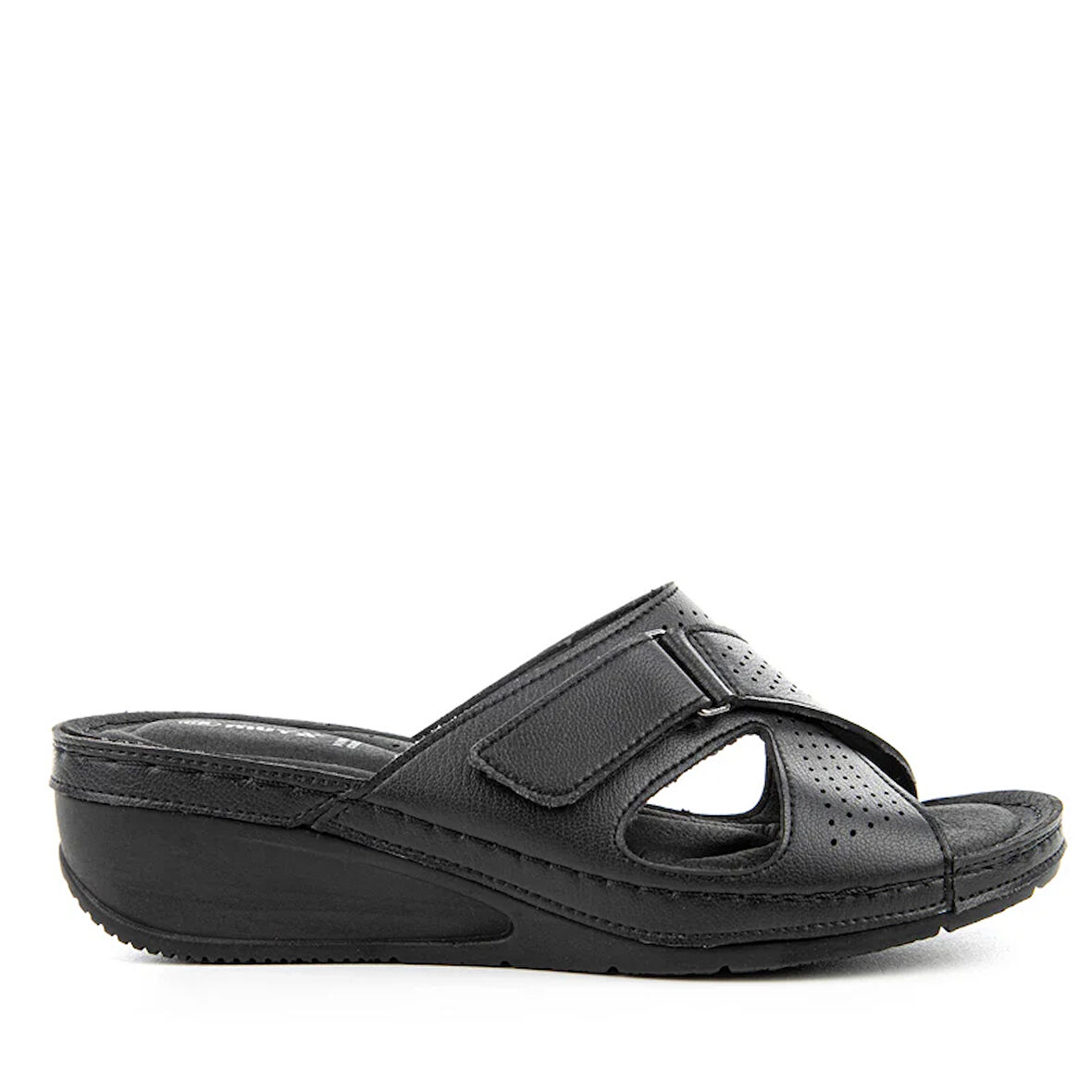 Muya Duro Microfiber Confort Günkük Kadın Terlik SİYAH