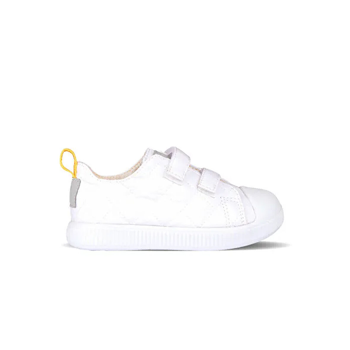 Vicco Viyana Phlon Hafif Taban Cırtlı Ortapedik Çocuk Keten Spor Ayakkabı BEYAZ