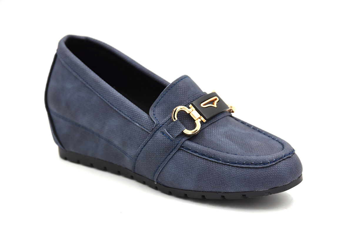 Prego Termo Kaymaz Taban Toka Detaylı İçten Dolgu Topuk Günlük Kadın Ayakkabı LACİ