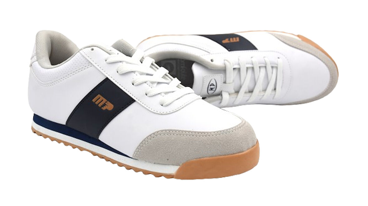 M.p (242-2044) Termo Kaymaz Taban Bağcıklı Erkek Spor Ayakkabı BEYAZ