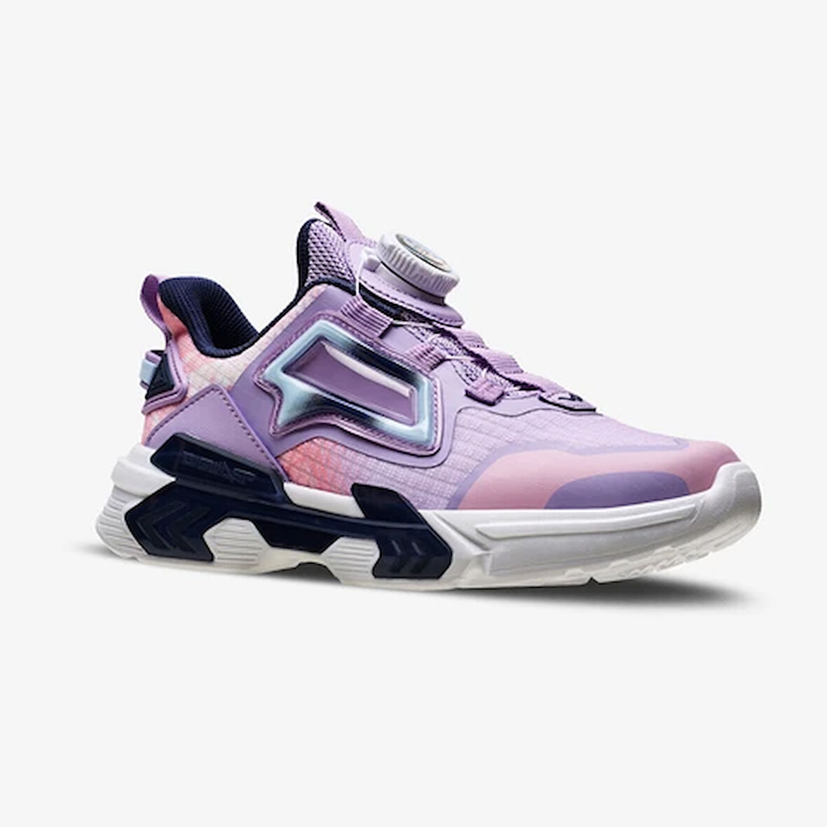 Lescon Maximus Phlon Hafif Taban (Easy-Fit) ayarlanabilir bağcıklı Çocuk Spor Ayakkabı MOR