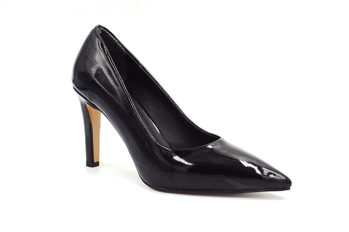 Prego (Pine Cone) Kadın Stiletto Ayakkabı RUGAN SİYAH