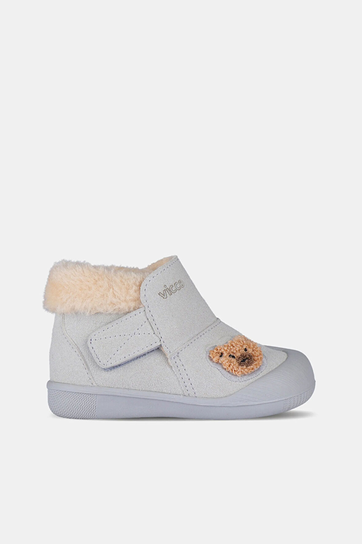 Vicco Kind Termo Kaymaz Taban Kürklü Bebe Bot GRİ