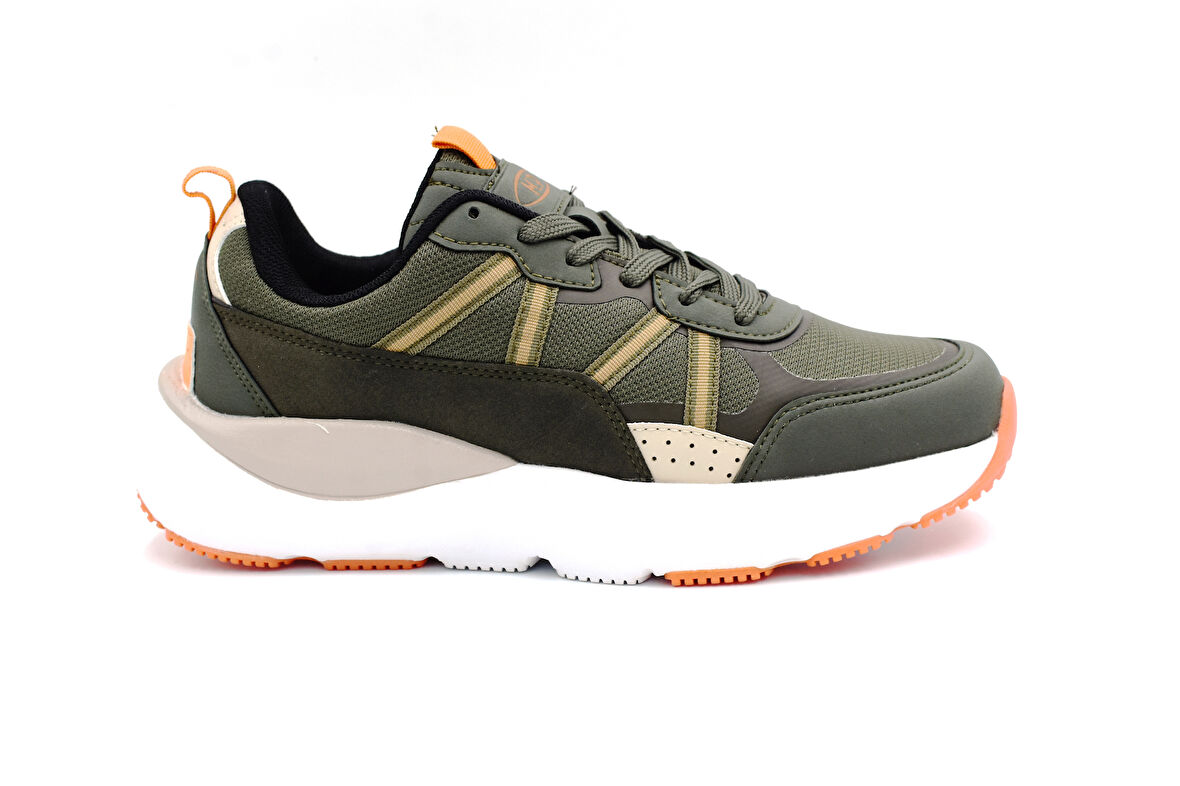 M.P 242-2048 Phlon Hafif Taban Bağcıklı Erkek Spor Ayakkabı HAKİ