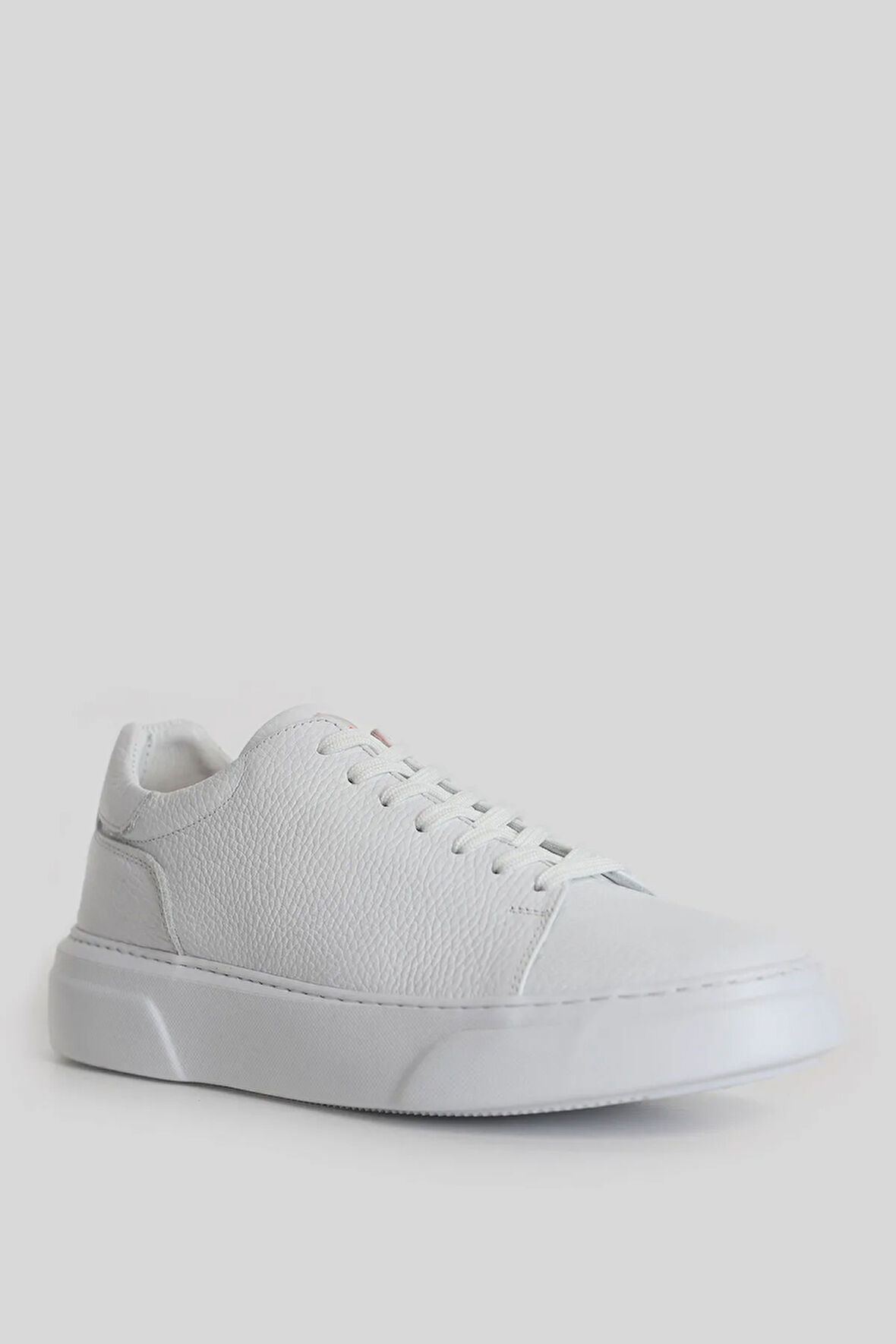 Lufian Tommy Erkek Deri Sneaker Ayakkabı BEYAZ