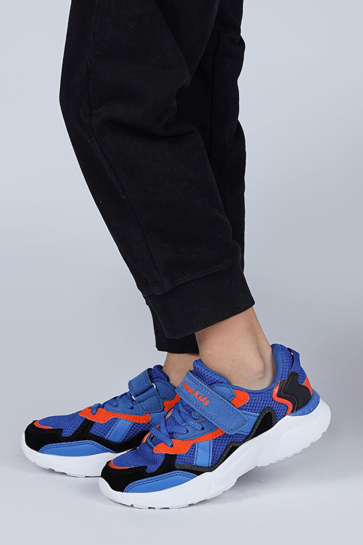 Jump 29189 Cırtlı Üniseks Çocuk Sneaker Günlük Spor Ayakkabı SAKS MAVİ