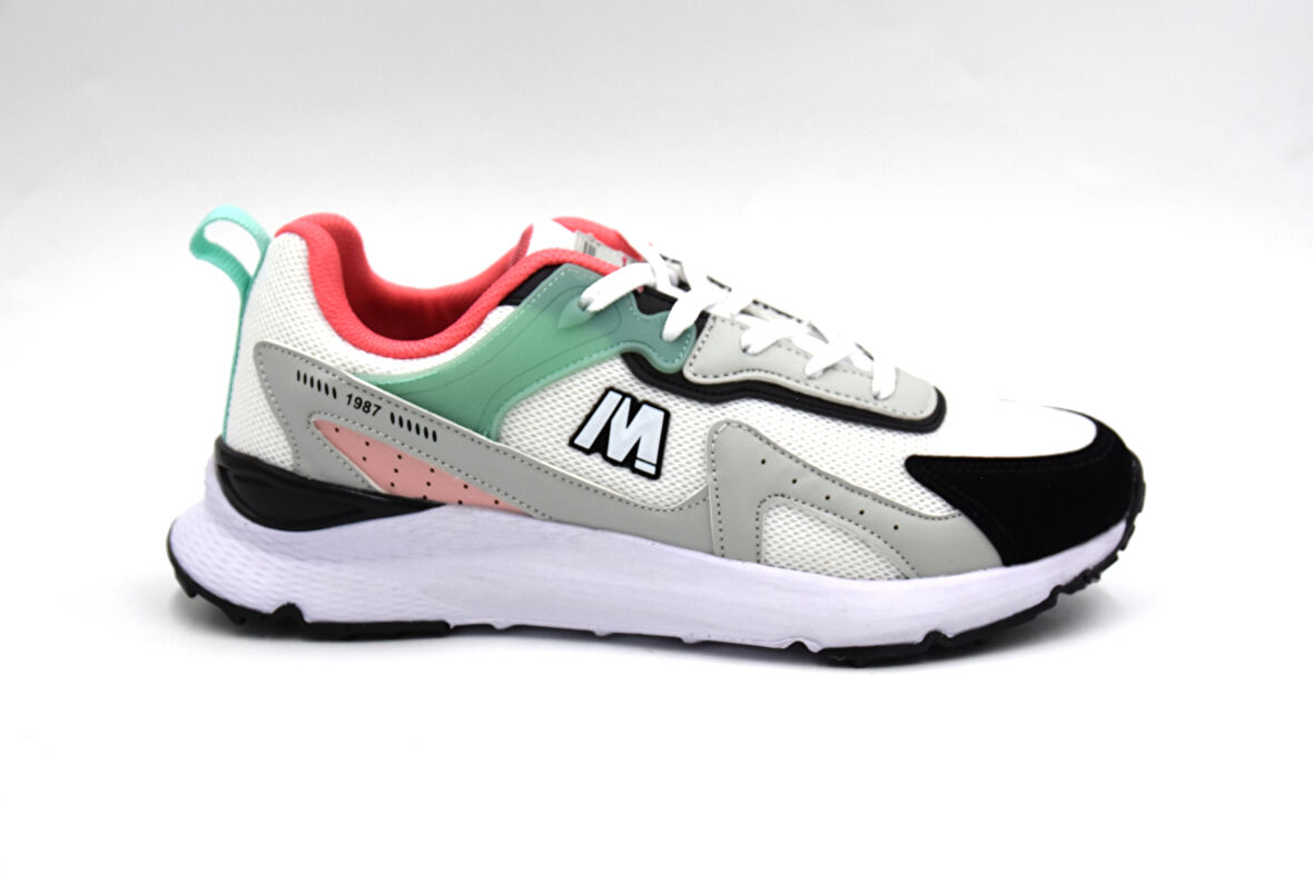 M.p 251-2392 Phlon Hafif Taban Uniseks Spor Ayakkabı GRİ BEYAZ