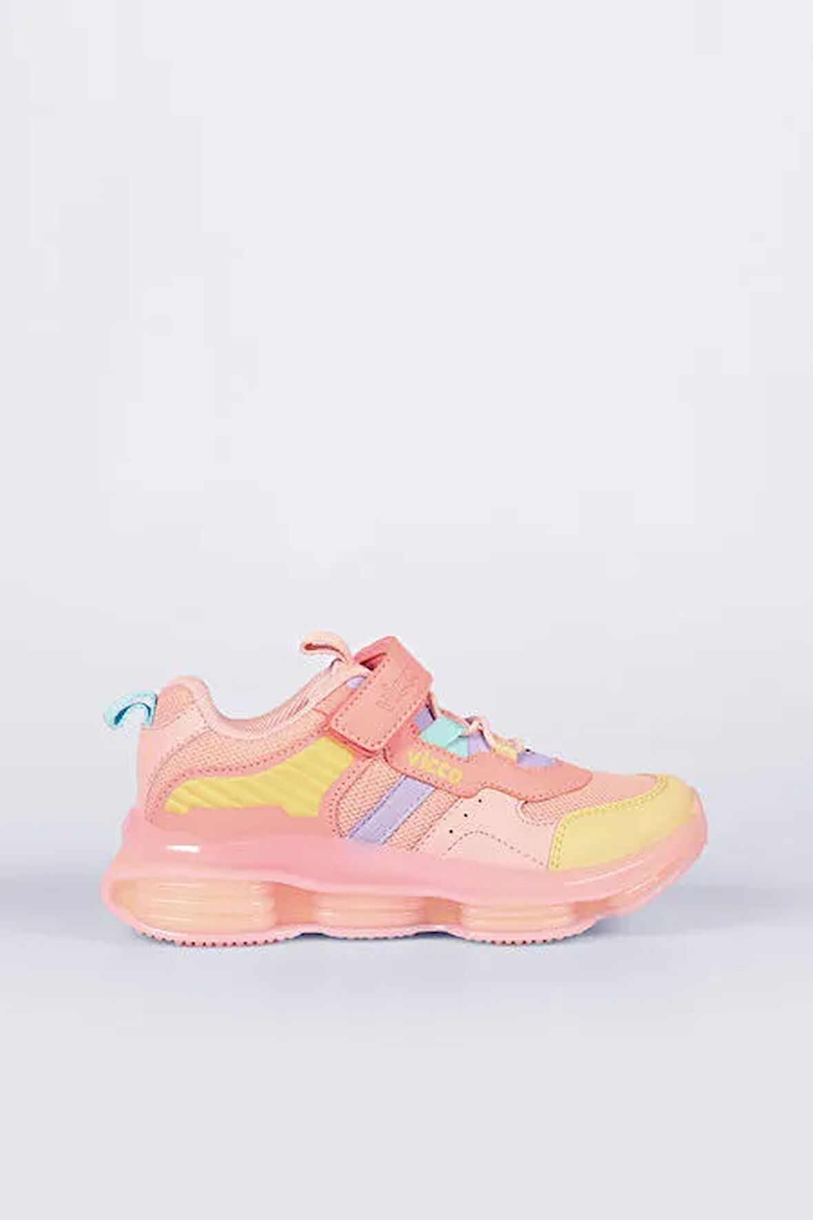 Vicco Bosa Çocuk Cırtlı Spor Ayakkabı PUDRA