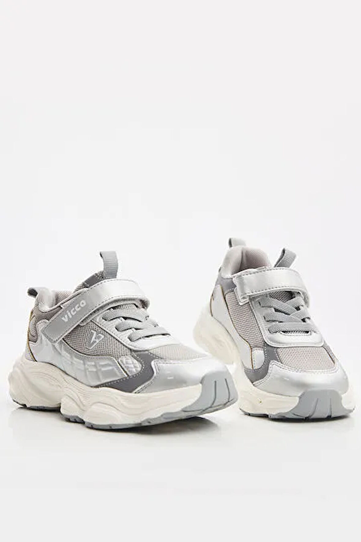 Vicco Tag Phlon Hafif Taban Cırtlı Çocuk Spor Ayakkabı GRİ